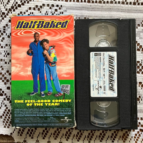 HALFBAKED VHS VINTAGE MOVIE 1998 - Picture 2 of 3